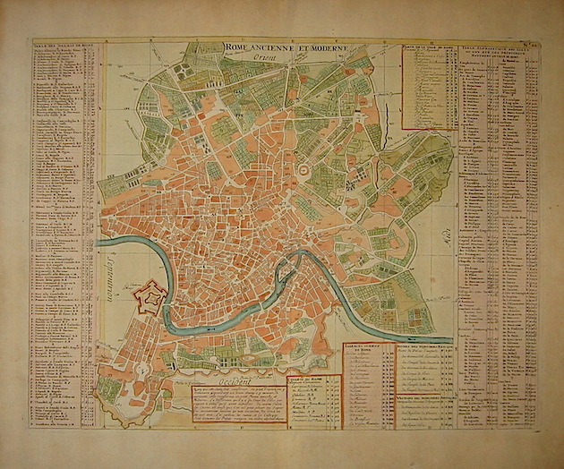 Chatelain Henri Abraham (1684-1743) Rome ancienne et moderne 1706 Amsterdam